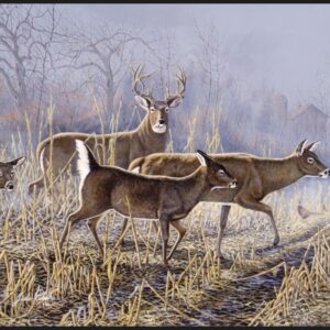 45" MDG Cornfield Crossing Deer Panel