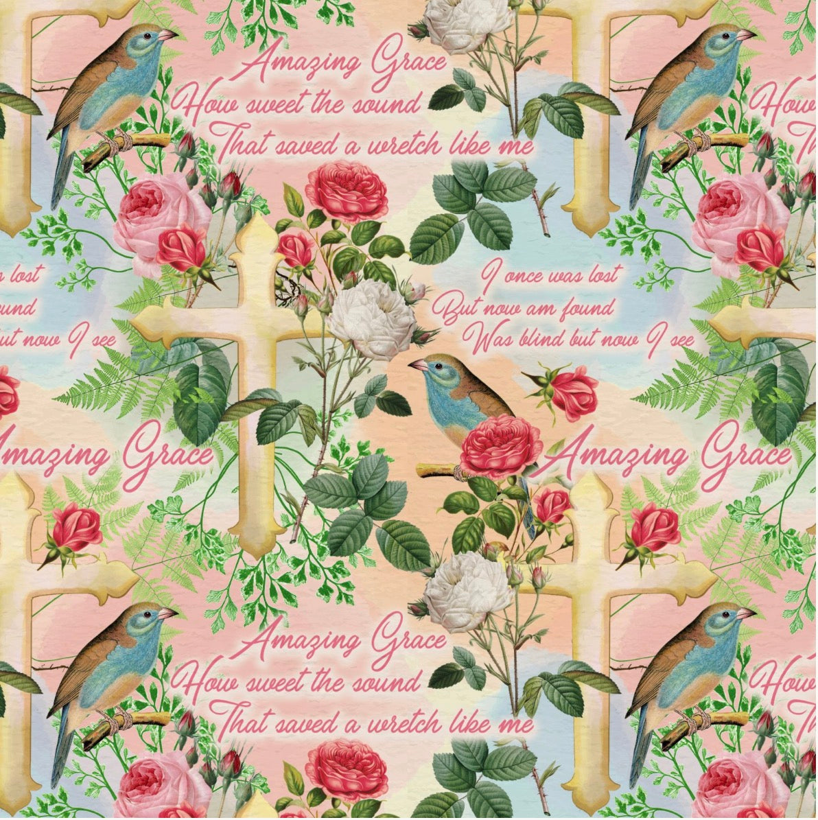 DT- Amazing Grace Panel DX-3139-1C-1